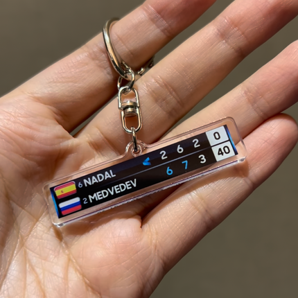 Iconic Match Keychain – Nadal vs Medvedev Australian Open