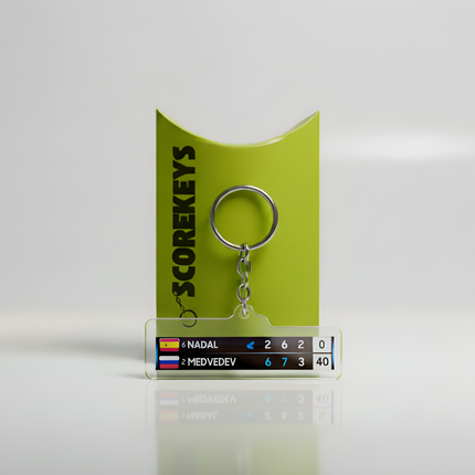 Iconic Match Keychain – Nadal vs Medvedev Australian Open