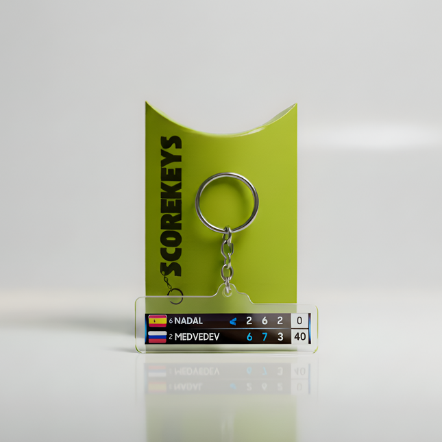 Iconic Match Keychain – Nadal vs Medvedev Australian Open