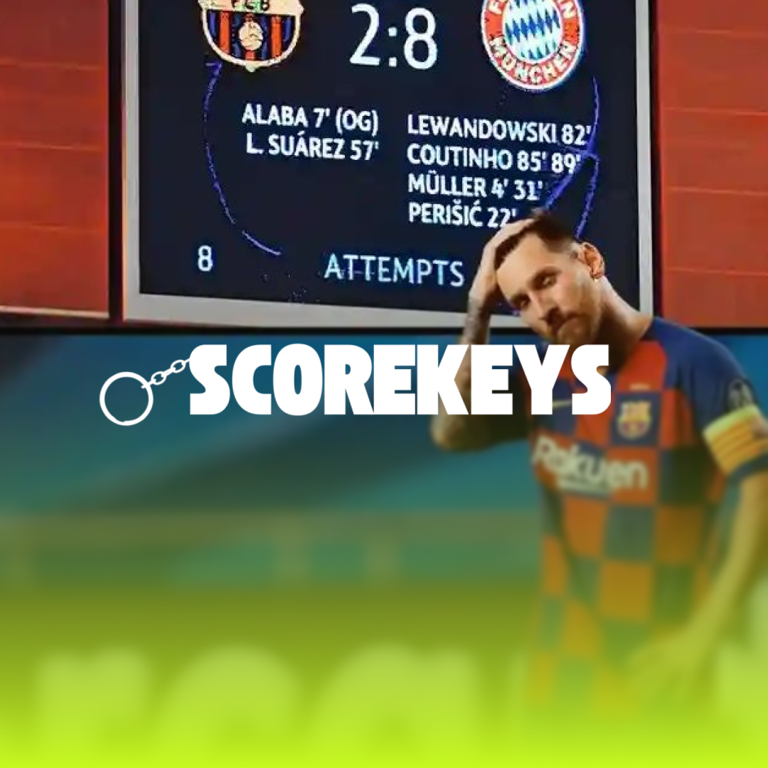 FC Barcelona vs Bayern (2-8) - UCL 2020