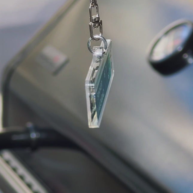 Iconic Match Keychain – Sinner vs Alcaraz 2025 French Open